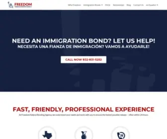 Freedomfederalbondingagency.com(Freedom Federal Bonding Agency) Screenshot