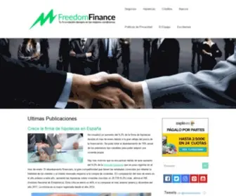 Freedomfinance.es(Freedom Finance) Screenshot