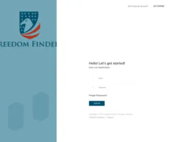 Freedomfindersprogram.com(Freedom Finders Program) Screenshot