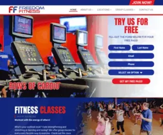 Freedomfitness.com(Best Gyms In Corpus Christi) Screenshot