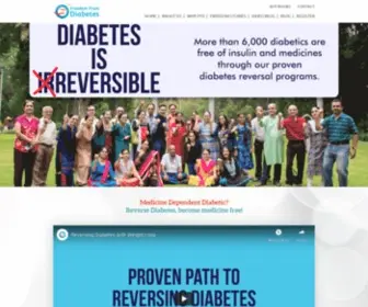 Freedomfromdiabetes.org(Best Online Diabetes Reversal Program) Screenshot