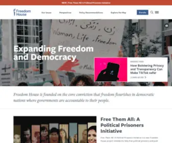 Freedomhouse.org(Freedom House) Screenshot