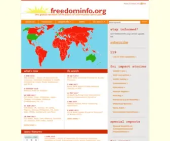 Freedominfo.org(Freedominfo) Screenshot