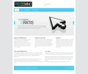 Freedominio.com(Dominios Gratis) Screenshot