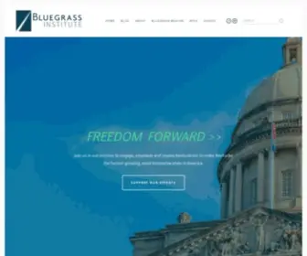 Freedomkentucky.org(The Bluegrass Institute for Public Policy Solutions) Screenshot