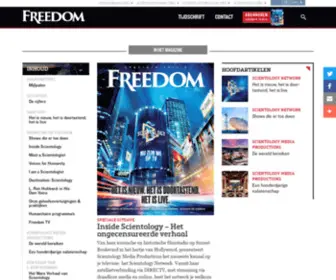 Freedommag.be(Inside Scientology ) Screenshot