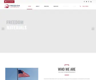 Freedommaterials.com(Freedom Materials) Screenshot