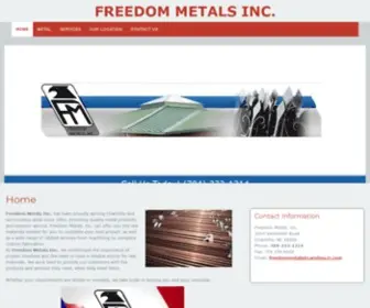 Freedommetalsinc.com(Freedom Metals Inc) Screenshot