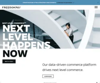 Freedompay.com(Commerce Platform) Screenshot