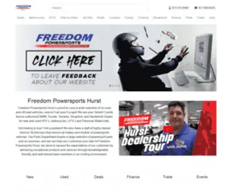 Freedompowersportshurst.com Screenshot