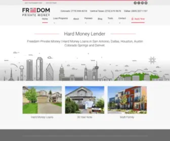 Freedomprivatemoney.com(Freedom Private Money) Screenshot