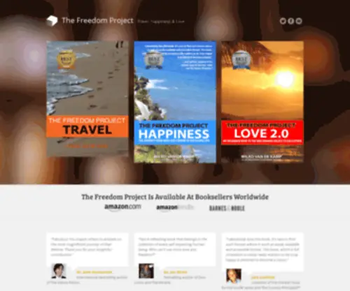 Freedomprojectbook.com(Travel hacking) Screenshot