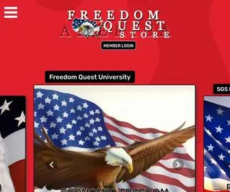 FreedomquestStore.com(Freedom Quest America Store) Screenshot