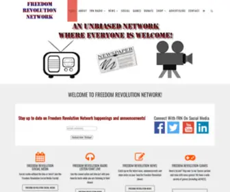 Freedomrevolutionnetwork.com(Freedom Revolution Network) Screenshot