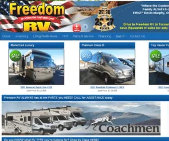 Freedomrvaz.com Screenshot