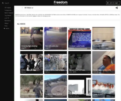 Freedomsafespace.com(Freedomsafespace) Screenshot