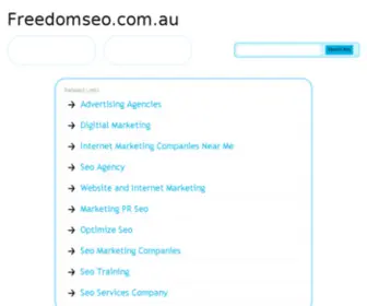 Freedomseo.com.au(Freedomseo) Screenshot