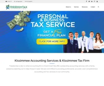 Freedomtaxaccounting.com(FreedomTax accounting) Screenshot