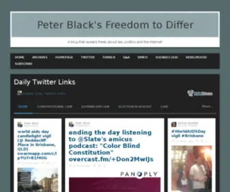 Freedomtodiffer.com(Freedomtodiffer) Screenshot