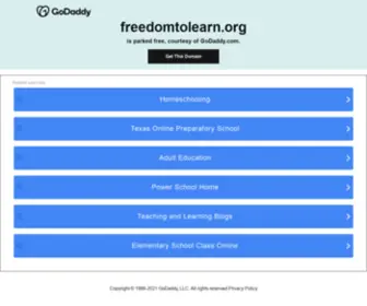 Freedomtolearn.org(Freedomtolearn) Screenshot