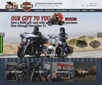 FreedomvalleyHD.com(Freedom Valley Harley) Screenshot