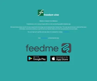 Freedomvine.com(Digital phone) Screenshot