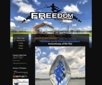 Freedomwakepark.com(Freedomwakepark) Screenshot