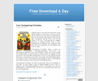 Freedownloadaday.com(Free Download A Day) Screenshot
