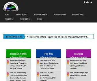 Freedownloadnepalisongs.com(Nepali Songs mp3 Download) Screenshot