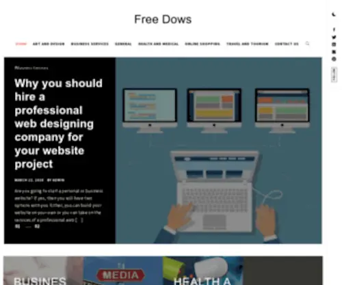 Freedows.org(Free Dows) Screenshot