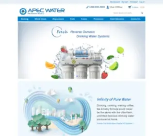 Freedrinkingwater.com(APEC Water Systems) Screenshot