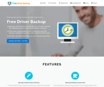Freedriverbackup.com(Backup and Restore Device Drivers) Screenshot