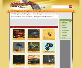 Freedrivinggames.net(Free Driving Games) Screenshot