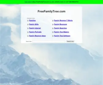 Freefamilytree.com(Freefamilytree) Screenshot