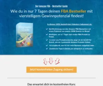 Freefbakurs.de(Kostenfreier Amazon FBA) Screenshot