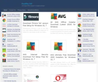 Freefiles365.com(FreeFilesFree Software for Windows) Screenshot