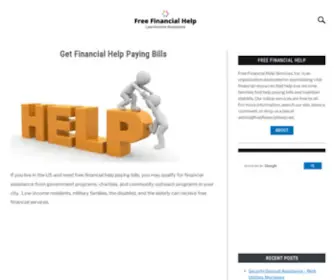 Freefinancialhelp.net(Financial Help Paying Bills Free Financial Help Paying Bills) Screenshot