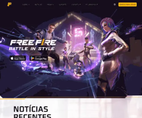 Freefire.com.br(Free Fire) Screenshot