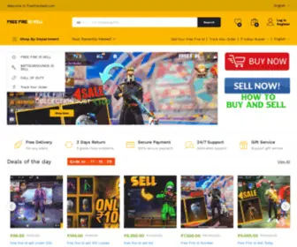 Freefireidsell.com(Free Fire ID Sell Online India You Can Buy And Sell Your Free Fire ID) Screenshot