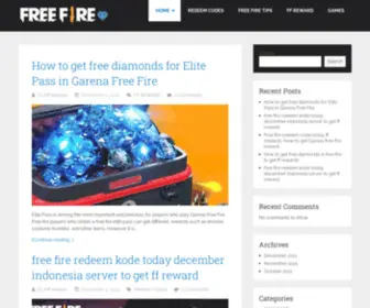 Freefireredeemcode.net(Garena Free Fire Redeem Code Today For Exciting RewardsFree Fire Redeem Code) Screenshot