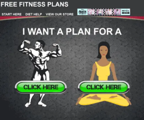Freefitnessplans.info(Free Fitness Plans) Screenshot