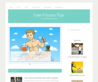 Freefitnesstips.co.uk(Fitness health blog) Screenshot