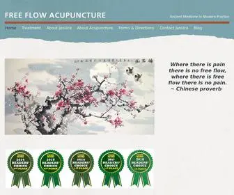 Freeflowacu.com(Free Flow Acupuncture) Screenshot