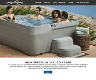 Freeflowspas.hu(FreeFlow Spas) Screenshot