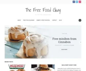 Freefoodguy.com(Get Free Food and Groceries) Screenshot