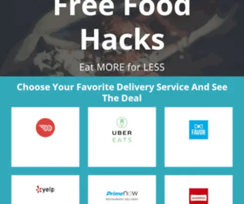 Freefoodhacks.com(Freefoodhacks) Screenshot