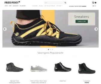 Freefoot.se(Sko & Rörelsebutiken) Screenshot