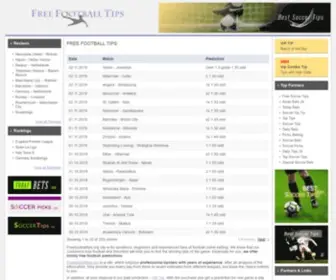 Freefootballtips.org Screenshot