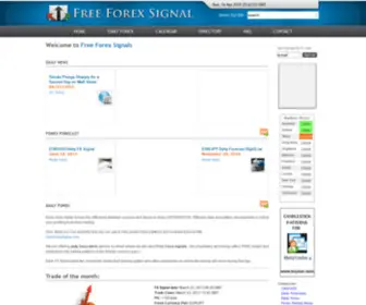 Freeforexsignal.com(Free Forex Signals) Screenshot