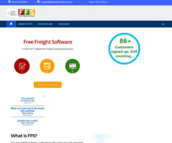 Freefreightsoftware.com(FREE Freight Software) Screenshot